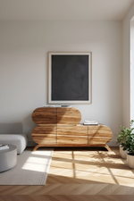 Тумба "Двойной Цикл" на ножках с ящиками