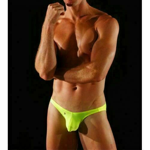 Мужские трусы брифы салатовые Joe Snyder Light Green Brief