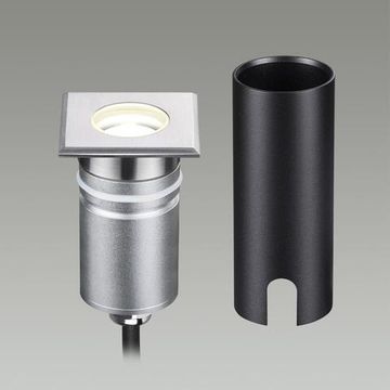 6661/1GB NATURE ODL24 729 черный/металл Встраиваемый грунтовый светильник IP67 LED 3W 4000K 60° 12V/24V INGRO (нужен драйвер 357781/357782)