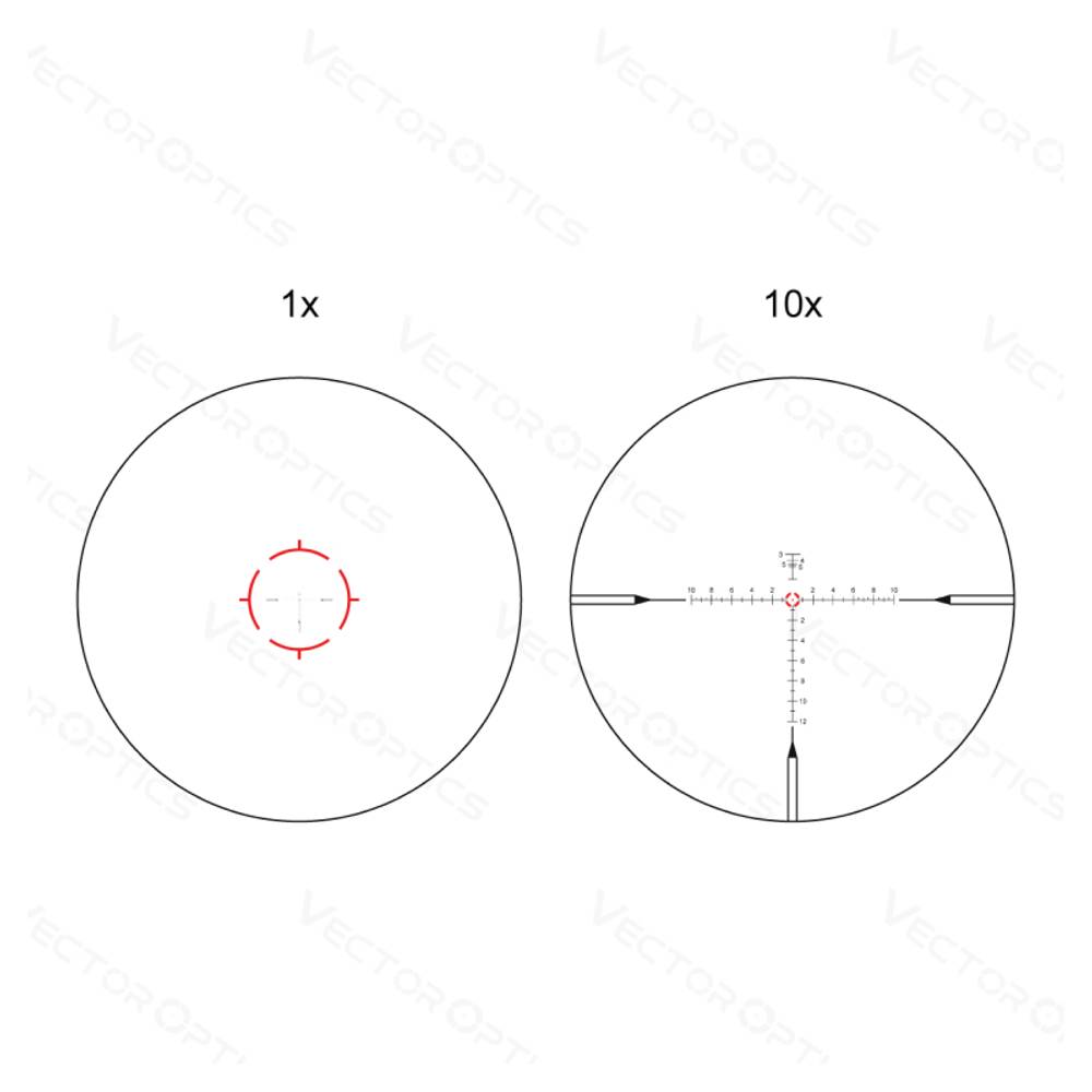 Оптический прицел Vector Optics FFP Continental x10 1-10x28 ED FFP VET-RAR