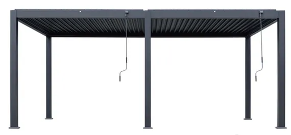 Пергола биоклиматическая Astrol Pergola для террасы 3х6 м