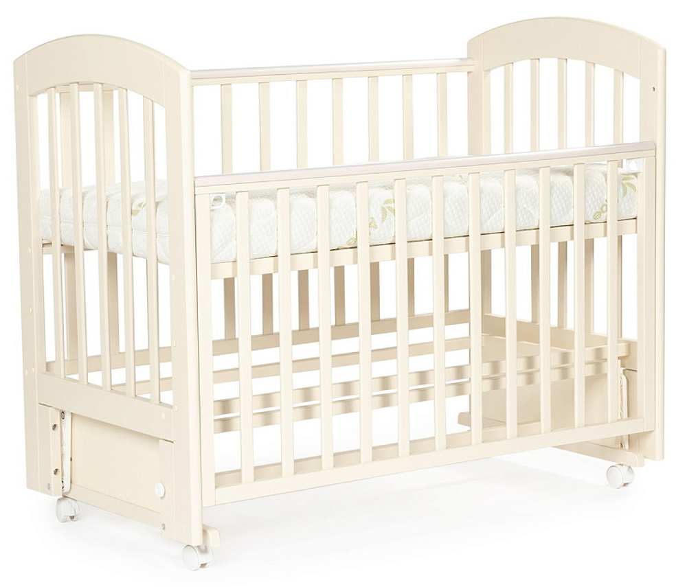 Детская кроватка Bebizaro Regency маятник универсальный 02 VANILLA
