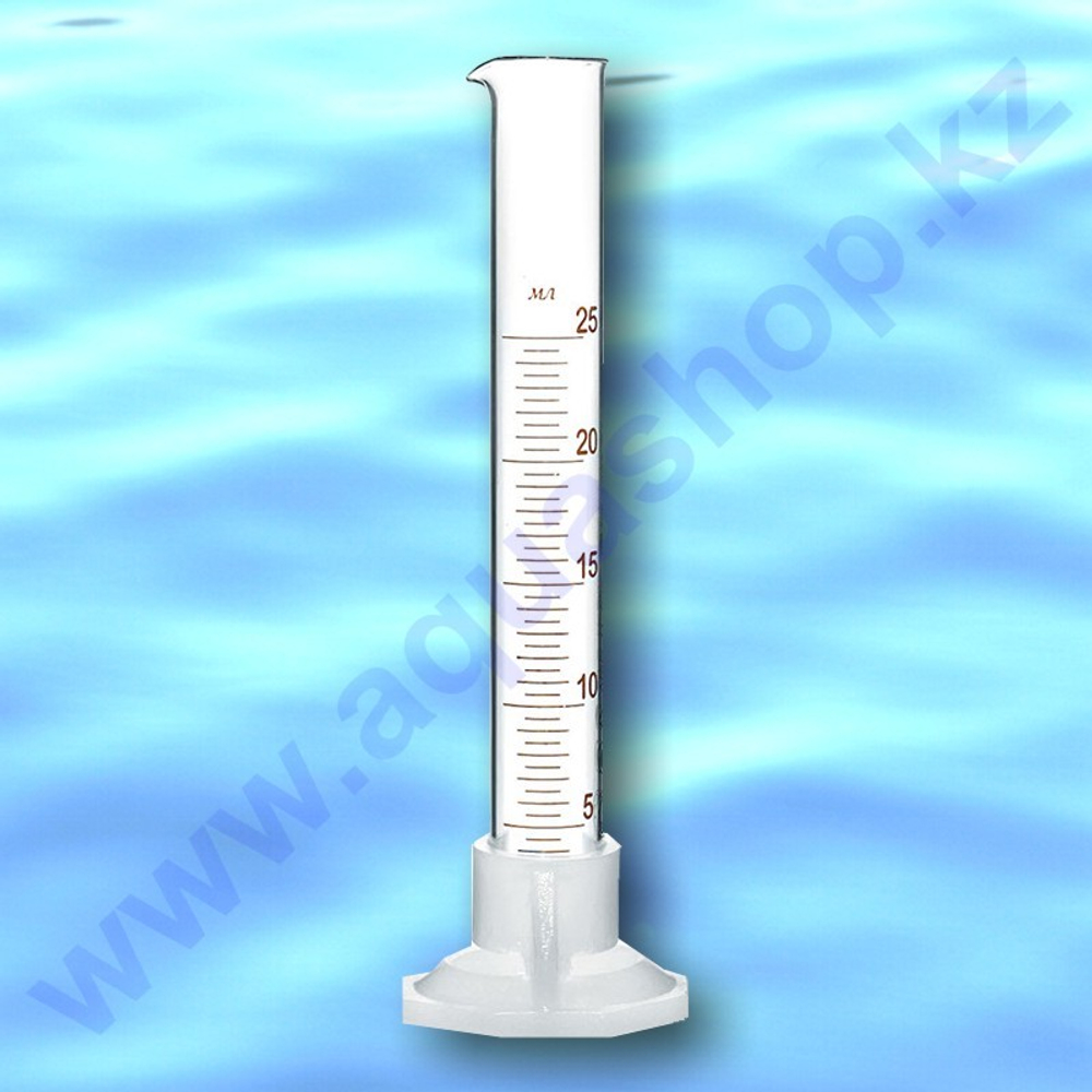 Цилиндр 50 мл мерный (колба) для ареометра (спиртометра)