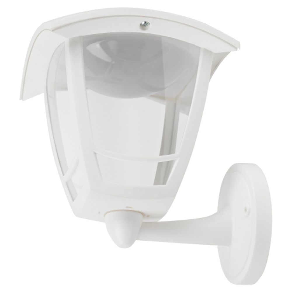 Садово-парковый светильник ЭРА ДБУ 07-8-001 Дели белый 4 гранный IP44 светодиодный 8Вт 3000K