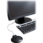 чёрный настольный конференционный микрофон, всенаправленный, разъём 3,5мм stereo jack, 20-20000Гц, 3,88мВ/Па