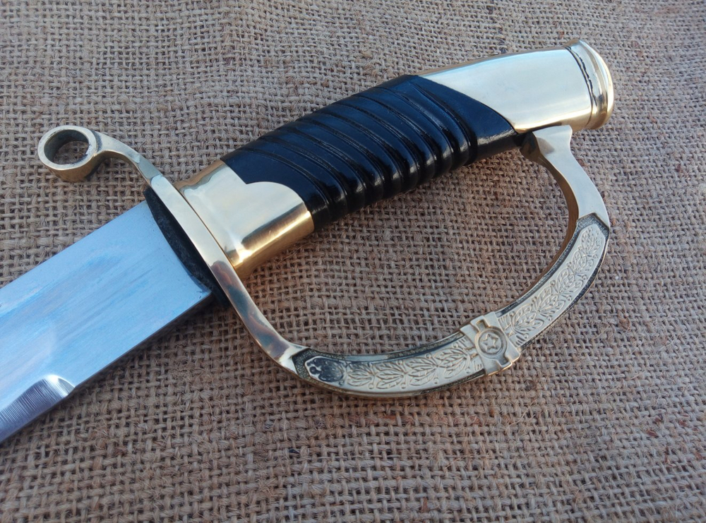 Реплика шашка солдатская Драгунская кованая, образца 1881 года