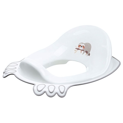 Накладка на унитаз детская с декором (светло-бежевый)