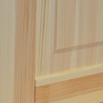 Кухня 200 см Венесуэла из массива сосны (5 модулей) со столешницей, в прозрачном лаке