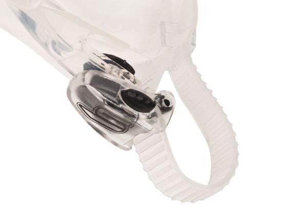 Маска Salvimar Incredibile прозрачный силикон/прозрачные линзы