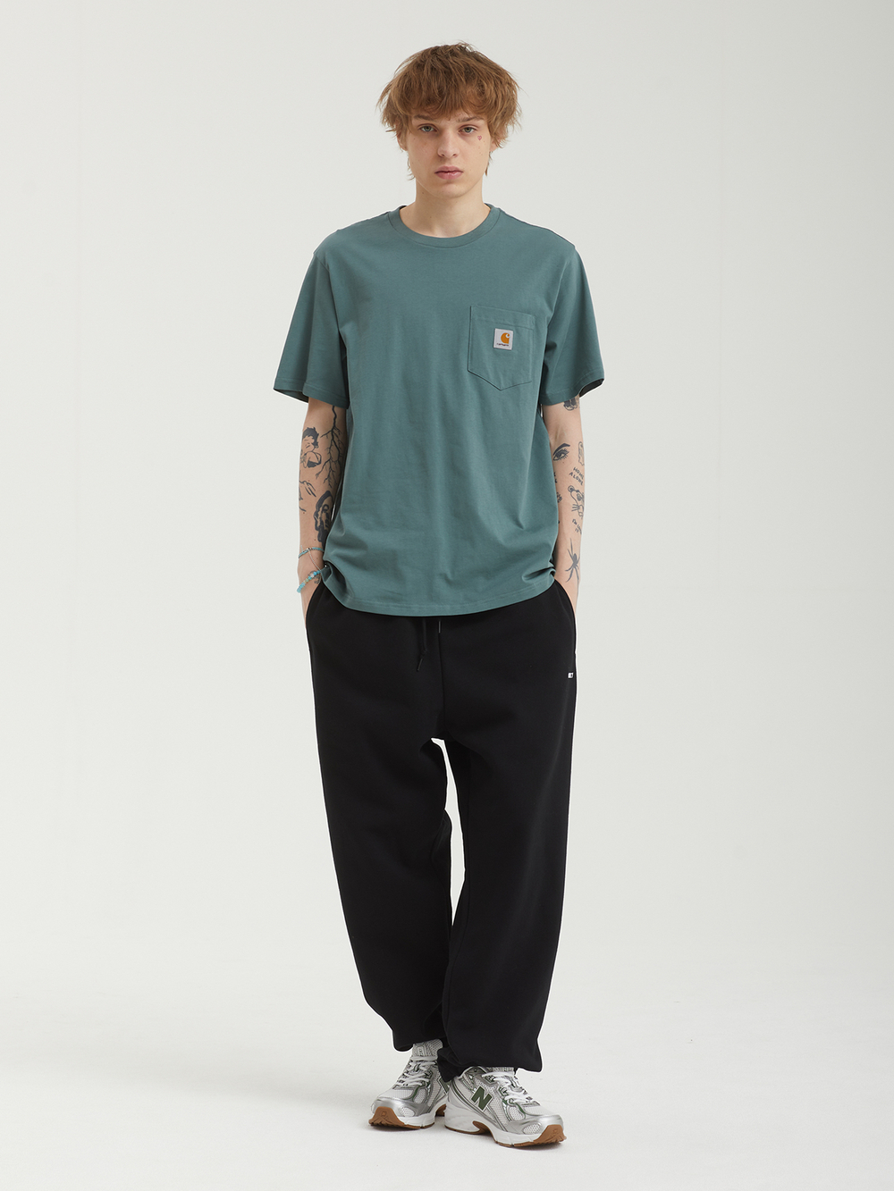 Мужская Футболка Pocket