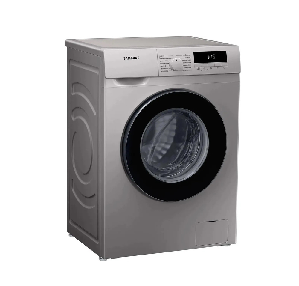 Стиральная машина Samsung WW80T3040BS/LP, с фронтальной загрузкой, 8кг, 1400об/мин, инверторная