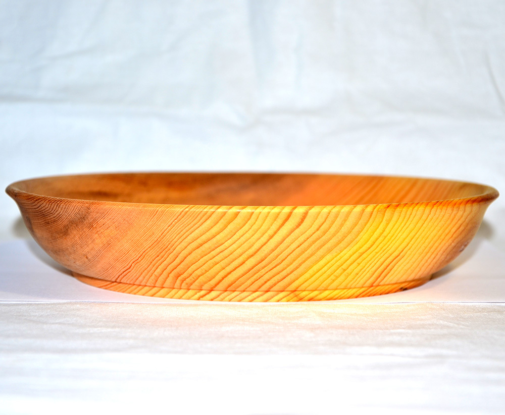 Кедровая тарелка Art of Siberia блюдо из сибирского кедра 245 мм. T11