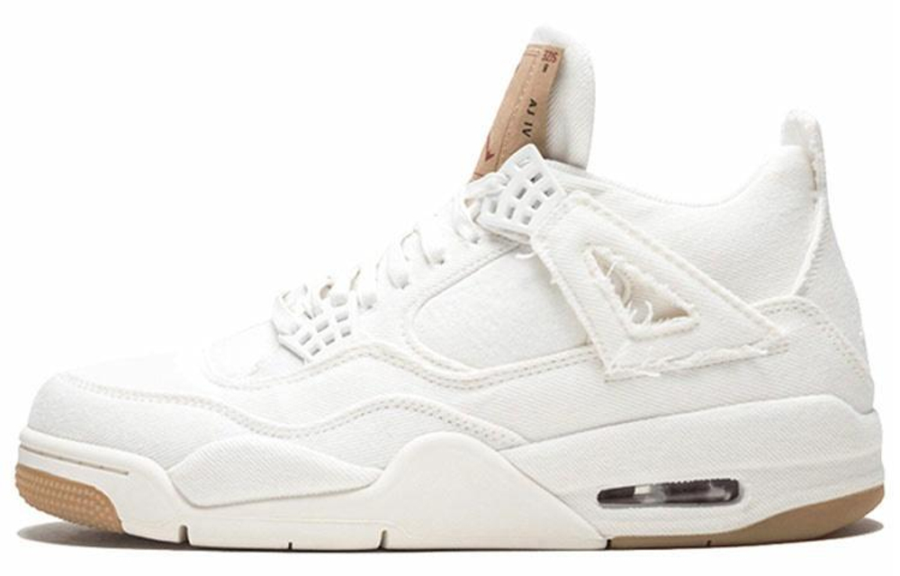Кроссовки Jordan Air Jordan 4 Levis White (Levis Tag)