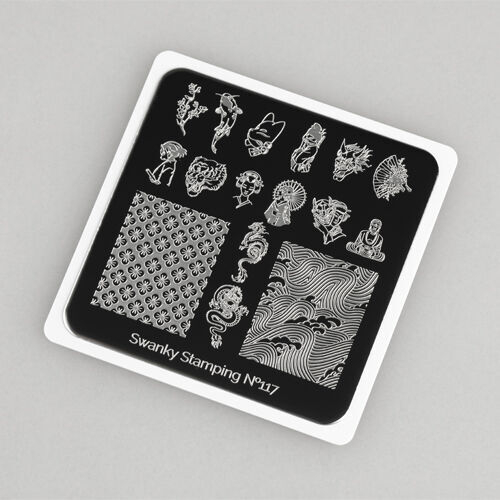 Swanky Stamping Пластина маленькая 117 (187)