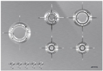 Газовая варочная панель Smeg PXL675L