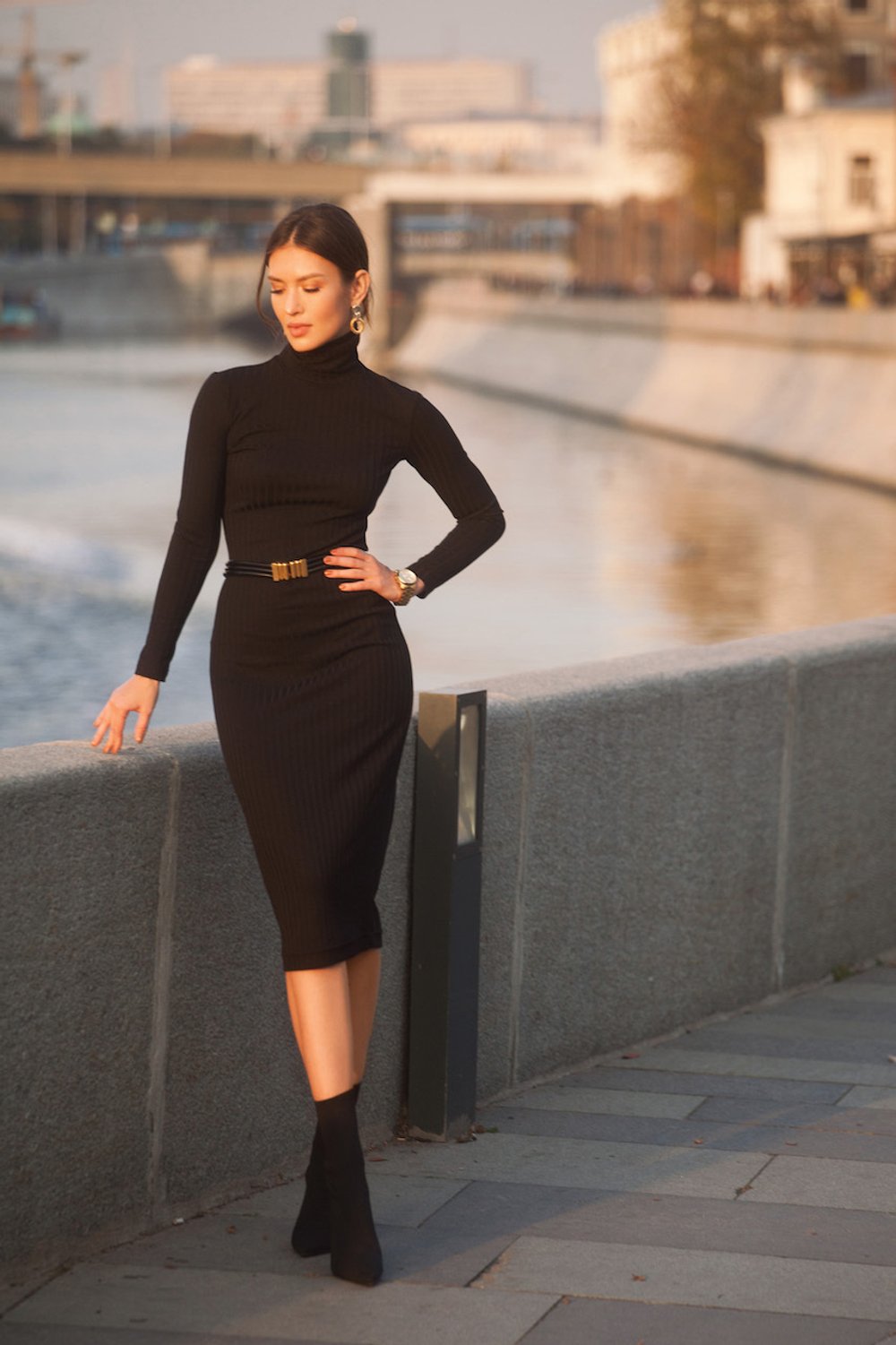 Turtleneck-dress  ''Allure''