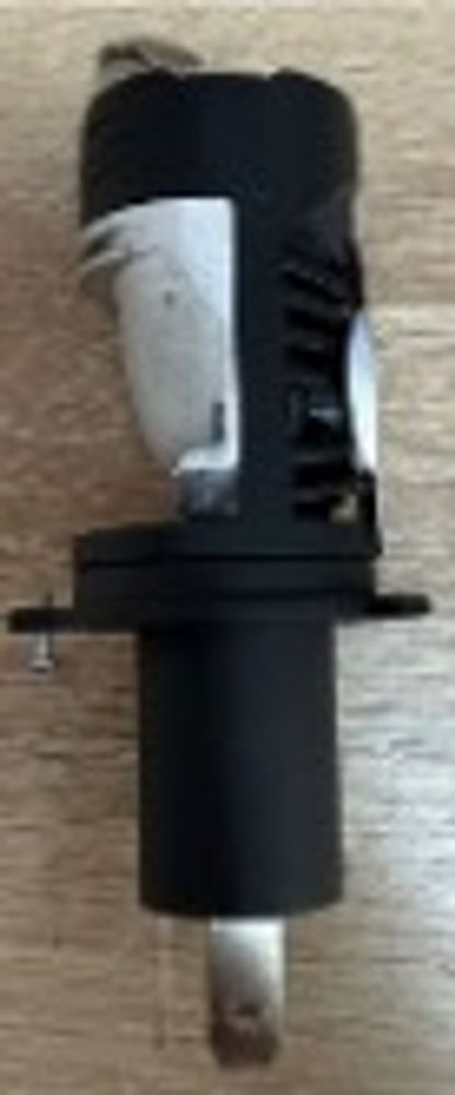 OPTIPRO H4 мини линзы компакт (черные)