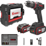 Дрель аккумуляторная KRESS KUC30.1 20V 2Ачx2 ЗУ