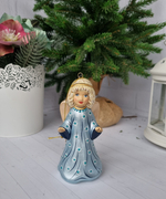 Ангел ёлочная игрушка из фарфора
