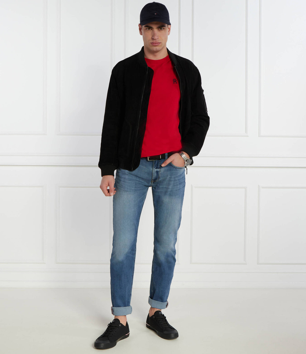 Футболка MONOGRAM IMD TEE Tommy Hilfiger - красный(MW0MW33987)