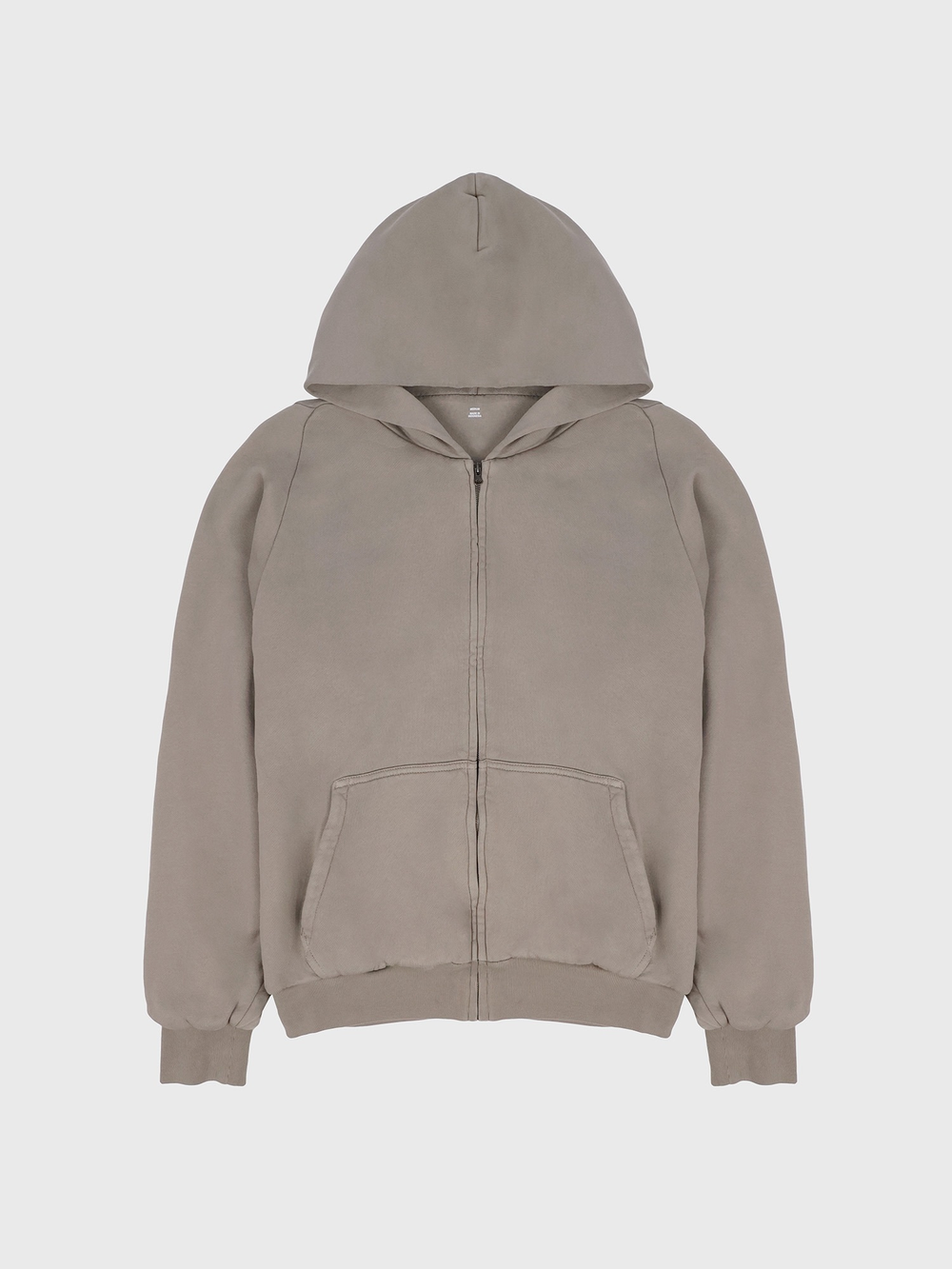 Худи на молнии Yeezy x Gap H14 Unreleased Light Grey