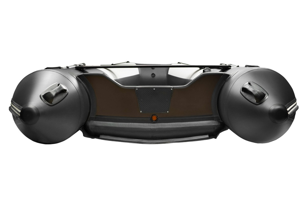 YACHTMAN-340 НДНД (Яхтман) белый-черный (лодка ПВХ нднд под мотор с усилением)