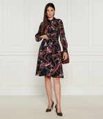 Платье с ремешком POLY LAUREN RALPH LAUREN - темно-синий(200940188)