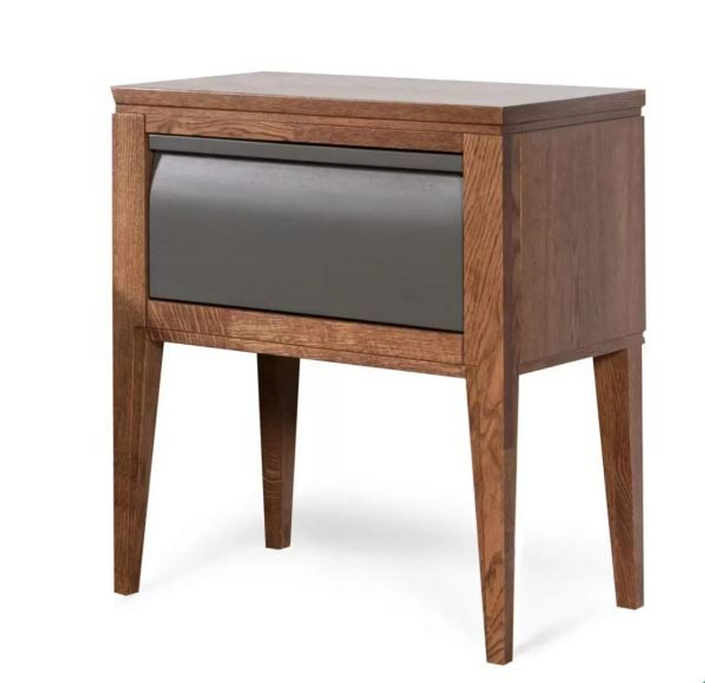 АСПЕН Тумба прикроватнаяя ГМ 8225 /дуб (АНТРАЦИТ/ТАБАК)