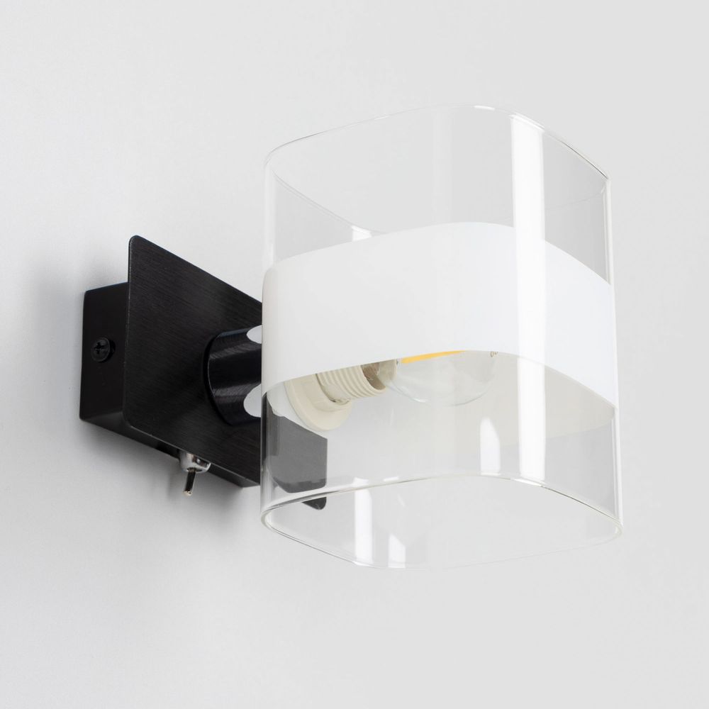 Citilux Вирта CL139312 Бра с выключателем Чёрное