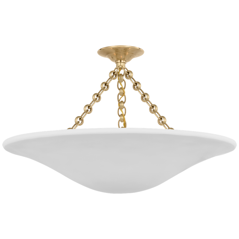Потолочный светильник Visual Comfort Mollino 24" Semi-Flush Mount
