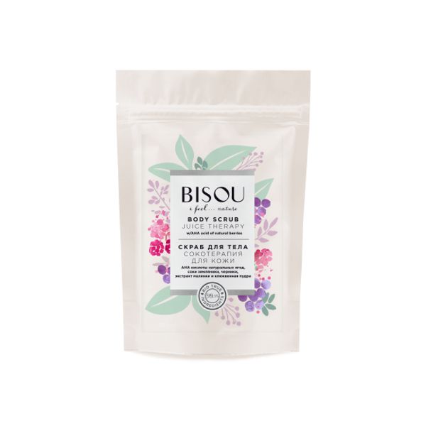BisouJuice Therapy Bode Scrub 200г - Скраб для тела Сокотерапия для кожи