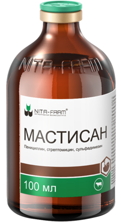 МАСТИСАН Антимаститное лекарственное средство, 100 мл