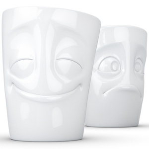 Набор кружек cheery & baffled, 350 мл, белый, 2 шт.