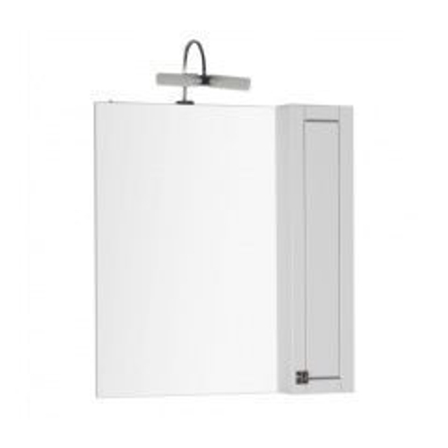 Зеркало-шкаф Aquanet Честер 75 белый/серебро