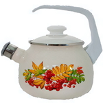 Чайник эмалированный 2,5 литра «Рябина» С-2711АП/4Жм