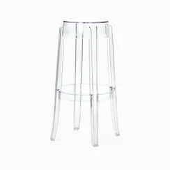 Барный стул Charly 75 см, прозрачный