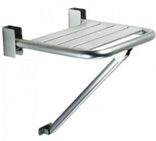 Сиденье для душа нерж. сталь NOFER 15046.S матовый