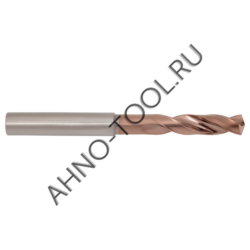 Сверло  7.0мм  твердосплавное 3D без подвода СОЖ. SP-X800030700 VHM AHNO по стали, чугуну, нерж. и ж