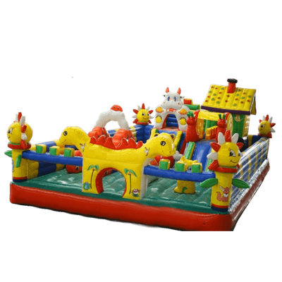 Коммерческий надувной батут "Живые куклы"