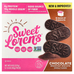 Sweet Loren's, печенье для завтрака, шоколад, 5 упаковок по 45 г (1,6 унции)