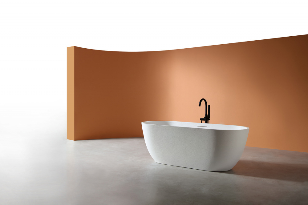 Ванна из искусственого камня ABBER Frankfurt AM9941 белая