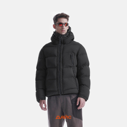 Пуховик мужской Krakatau Qm559-1 Rook Hooded Puffer Jacket