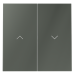 Клавиши для выключателя жалюзи, S70 (титан)