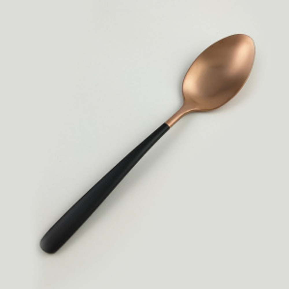 Ложка столовая ,покрытие PVD,медный матовый цвет,серия "Provence"