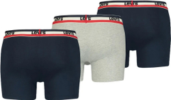 Трусы мужские ( набор 3 шт. ) LEVI'S SPRTSWR LOGO BOXER BRIEF 3P