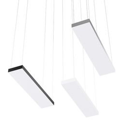 Прямоугольный подвесной светильник FS-TG-PS 130Вт 10400Лм IP20