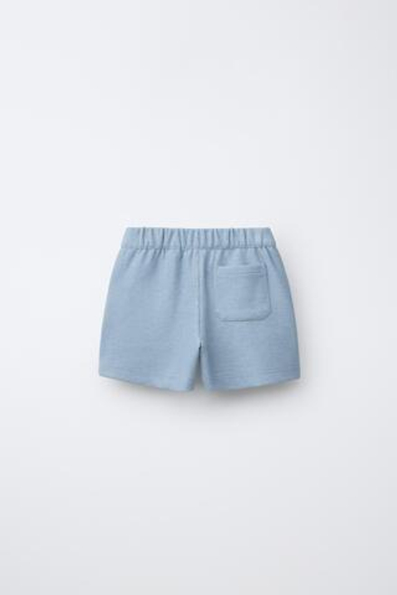 ZARA ШОРТЫ-БЕРМУДЫ, СИНИЙ