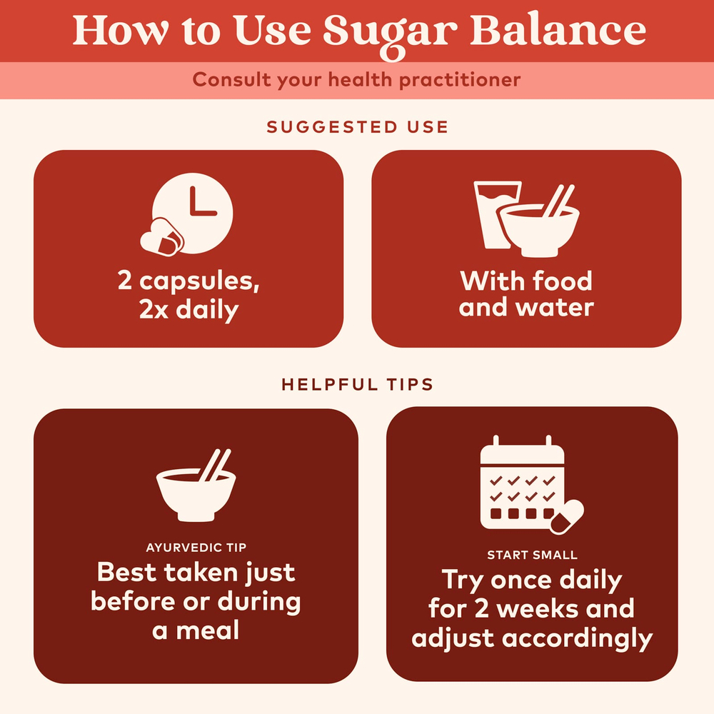 Organic India, Sugar Balance, здоровый метаболизм глюкозы, 90 растительных капсул