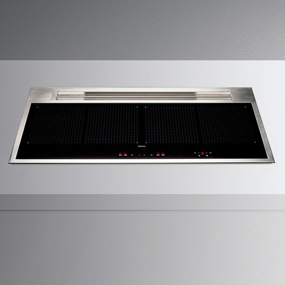 Индукционная стеклокерамич. панель+вытяжка (в столешницу) Falmec SINTESI BLACK