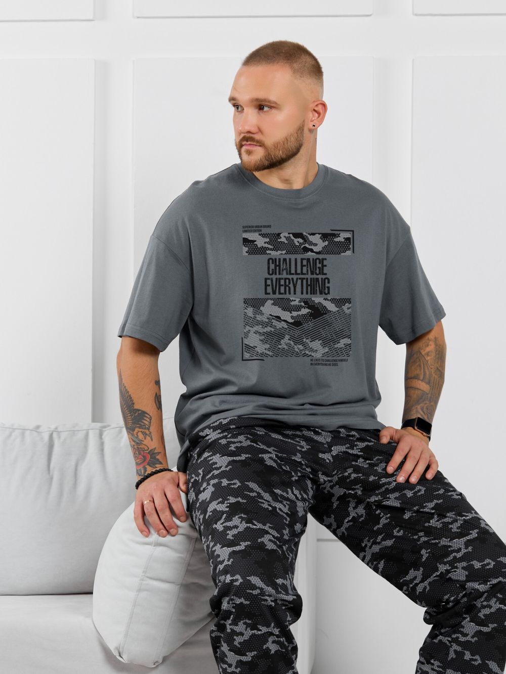 Костюм мужской Экипаж-3 Виотекс ГРАФИТОВЫЙ